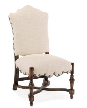 Полукресло John-Richard French Linen Dining Side Chair