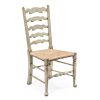 Полукресло Jonathan Charles Grey Painted Ladder Back Chair