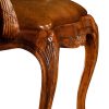 Полукресло Jonathan Charles Leather Rococo Arm Chair
