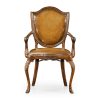 Полукресло Jonathan Charles Shield Back Mahogany Armchair