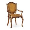 Полукресло Jonathan Charles Shield Back Mahogany Armchair