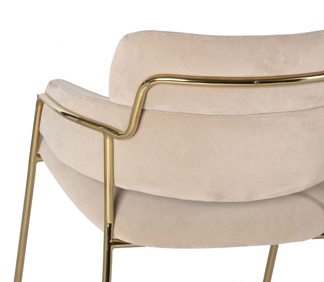 Полукресло Liang and Eimil ALICE DINING CHAIR LATTE