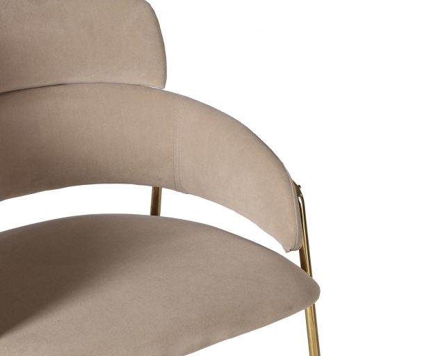 Полукресло Liang and Eimil ALICE DINING CHAIR LATTE