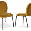 Полукресло Liang and Eimil BELUX DINING CHAIR MUSTARD (2 ШТ)