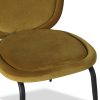 Полукресло Liang and Eimil BELUX DINING CHAIR MUSTARD (2 ШТ)