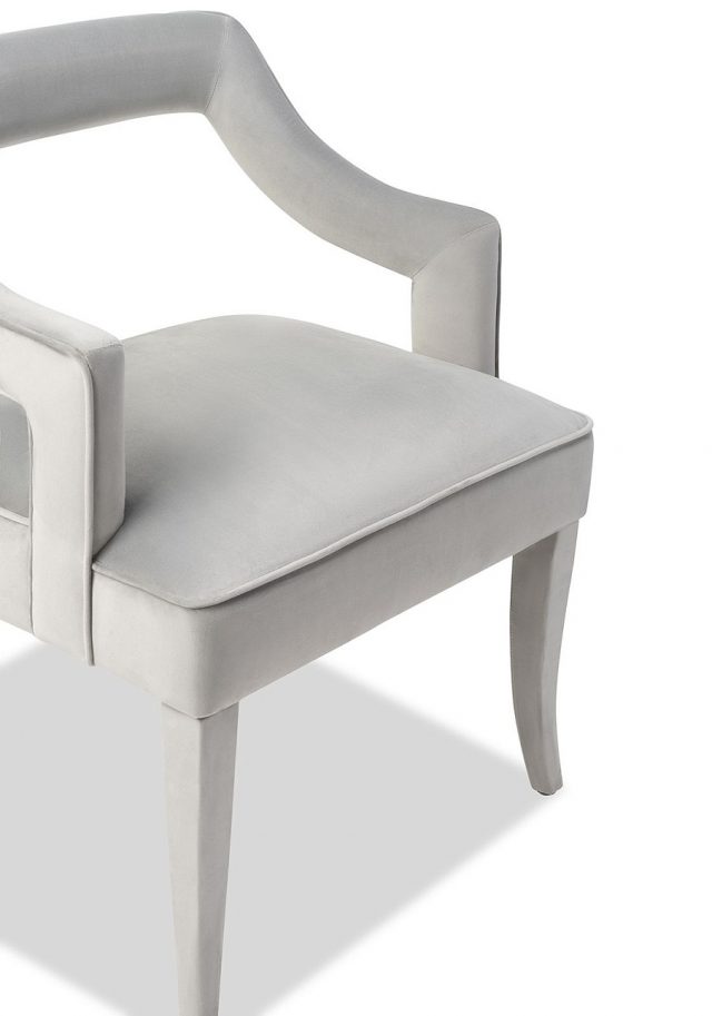Полукресло Liang and Eimil CALVIN DINING CHAIR HORIZON GREY