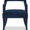 Полукресло Liang and Eimil CALVIN DINING CHAIR MARINE BLUE
