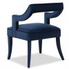 Полукресло Liang and Eimil CALVIN DINING CHAIR MARINE BLUE