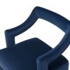 Полукресло Liang and Eimil CALVIN DINING CHAIR MARINE BLUE