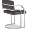 Полукресло Liang and Eimil DYLAN DINING CHAIR NICKEL GREY