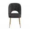 Полукресло Liang and Eimil ERIN DINING CHAIR Jet Black