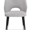 Полукресло Liang and Eimil JAGGER DINING CHAIR LIGHT GREY/SLATE (2 шт)