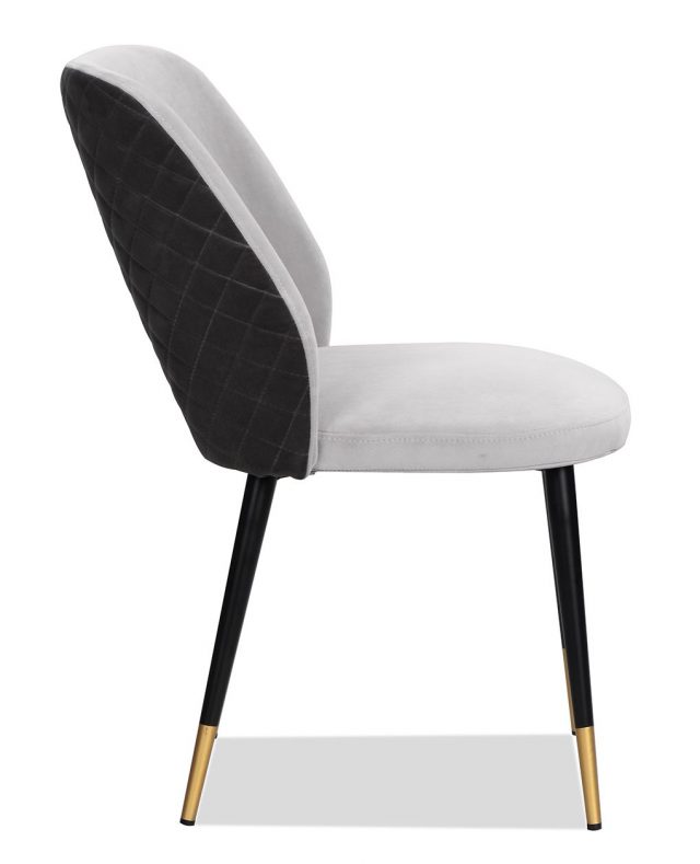 Полукресло Liang and Eimil JAGGER DINING CHAIR LIGHT GREY/SLATE (2 шт)
