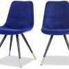 Полукресло Liang and Eimil ORSON DINING CHAIR MARINE BLUE (2 шт)