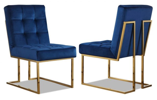 Полукресло Liang and Eimil WARHOL DINING CHAIR BLUE