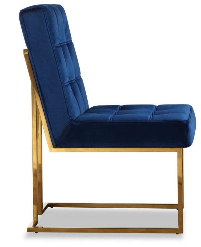 Полукресло Liang and Eimil WARHOL DINING CHAIR BLUE