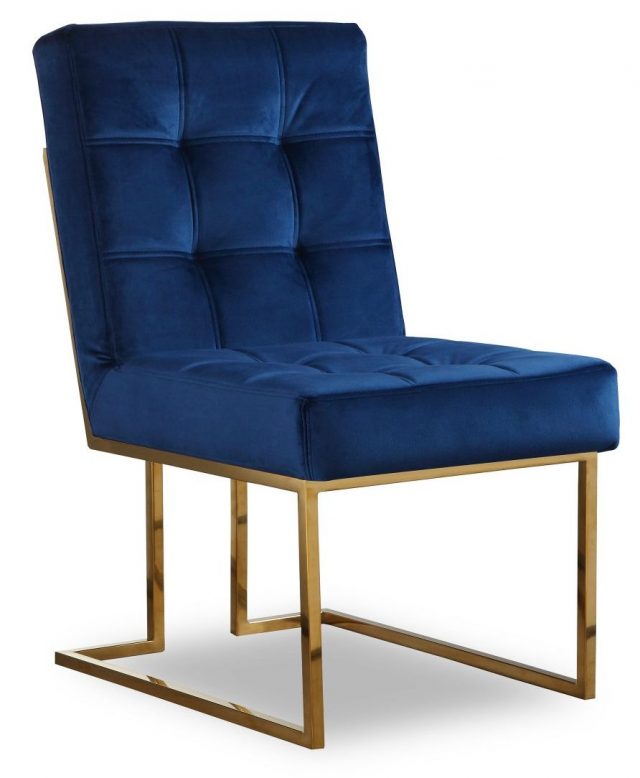 Полукресло Liang and Eimil WARHOL DINING CHAIR BLUE
