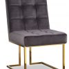 Полукресло Liang and Eimil WARHOL DINING CHAIR STEEL/BRASS