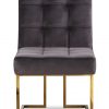 Полукресло Liang and Eimil WARHOL DINING CHAIR STEEL/BRASS