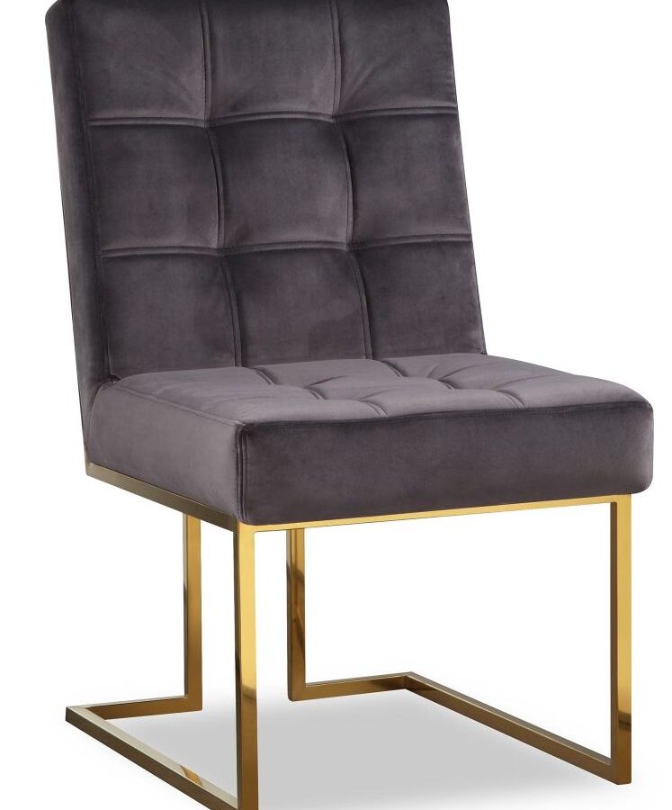 Полукресло Liang and Eimil WARHOL DINING CHAIR STEEL/BRASS