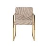 Полукресло Phillips Collection Frozen Arm Chair Zebra