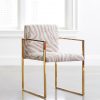 Полукресло Phillips Collection Frozen Arm Chair Zebra