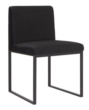 Полукресло Phillips Collection Frozen Dining Chair Black