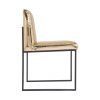 Полукресло Phillips Collection Frozen Dining Chair Gold