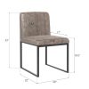 Полукресло Phillips Collection Frozen Dining Chair Python