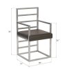 Полукресло Phillips Collection Ladder Arm Chair Gray