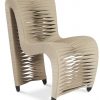 Полукресло Phillips Collection Seat Belt Dining Chair Beige