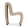 Полукресло Phillips Collection Seat Belt Dining Chair Beige