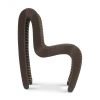 Полукресло Phillips Collection Seat Belt Dining Chair Brown/Green