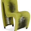Полукресло Phillips Collection Seat Belt Dining Chair Green