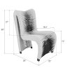 Полукресло Phillips Collection Seat Belt Dining Chair Green