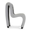 Полукресло Phillips Collection Seat Belt Dining Chair Grey/Black