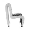 Полукресло Phillips Collection Seat Belt Dining Chair Grey/Black