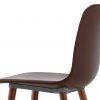 Полукресло VITRA HAL LEATHER WOOD