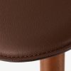 Полукресло VITRA HAL LEATHER WOOD