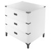 Прикроватная тумба EICHHOLTZ Side Table Ferro White