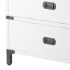 Прикроватная тумба EICHHOLTZ Side Table Ferro White