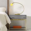 Прикроватная тумба HOOKER FURNITURE Happily Gray One-Drawer Leg Nightstand