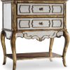 Прикроватная тумба HOOKER FURNITURE SANCTUARY MIRRORED LEG