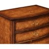 Прикроватная тумба Jonathan Charles Crotch Walnut Bedside Chest of drawers