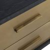 Прикроватная тумба Liang and Eimil CAMDEN BEDSIDE TABLE BRASS