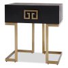 Прикроватная тумба Liang and Eimil NOBBU BEDSIDE TABLE BRASS