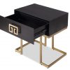 Прикроватная тумба Liang and Eimil NOBBU BEDSIDE TABLE BRASS