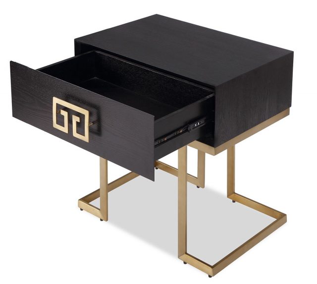 Прикроватная тумба Liang and Eimil NOBBU BEDSIDE TABLE BRASS