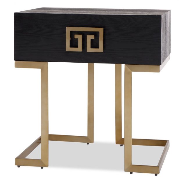 Прикроватная тумба Liang and Eimil NOBBU BEDSIDE TABLE BRASS