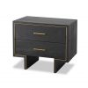 Прикроватная тумба Liang and Eimil TIGUR BEDSIDE TABLE BLACK